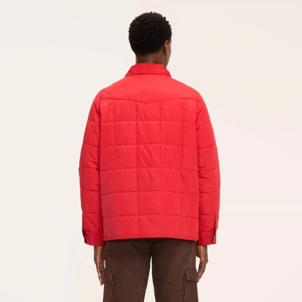 Woolrich x Target Adult Unisex S Small Western Style Red Jacket Coat Button‎ NWT